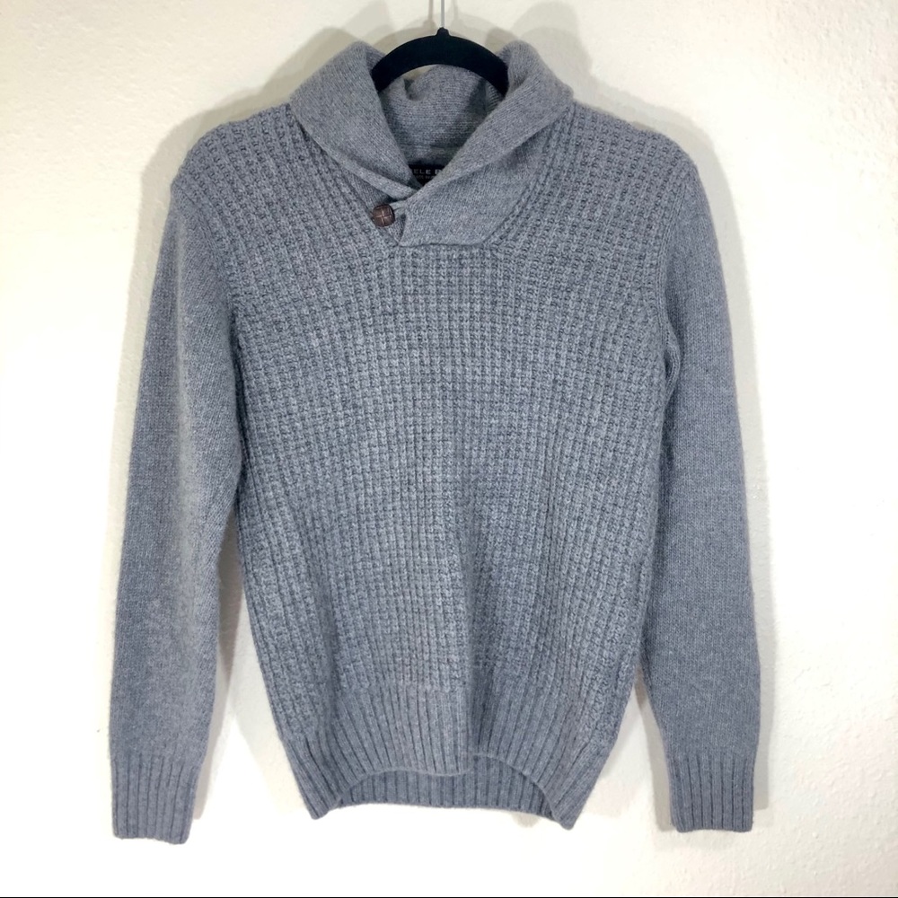 Daniele Blasi Italian Wool Gray Sweater Size Small